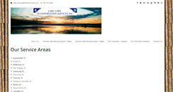 Desktop Screenshot of lakelimoshuttle.com